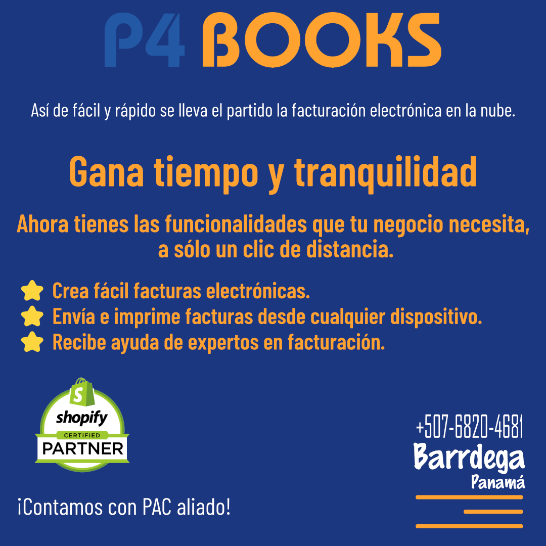 Beneficios de usar P4Books Cloud ERP con facturación electrónica para Panamá, integrado con P4Warehouse Cloud WMS